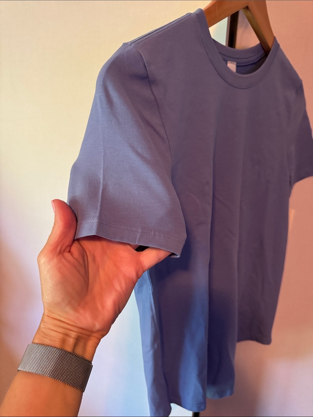 lululemon athletica | Club Pilates Colab Short Sleeve Love Crew Tee - Light Blue - Picture 4 of 4